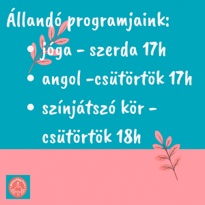 Hamarosan indulnak 2025. őszi-téli programjaink!
